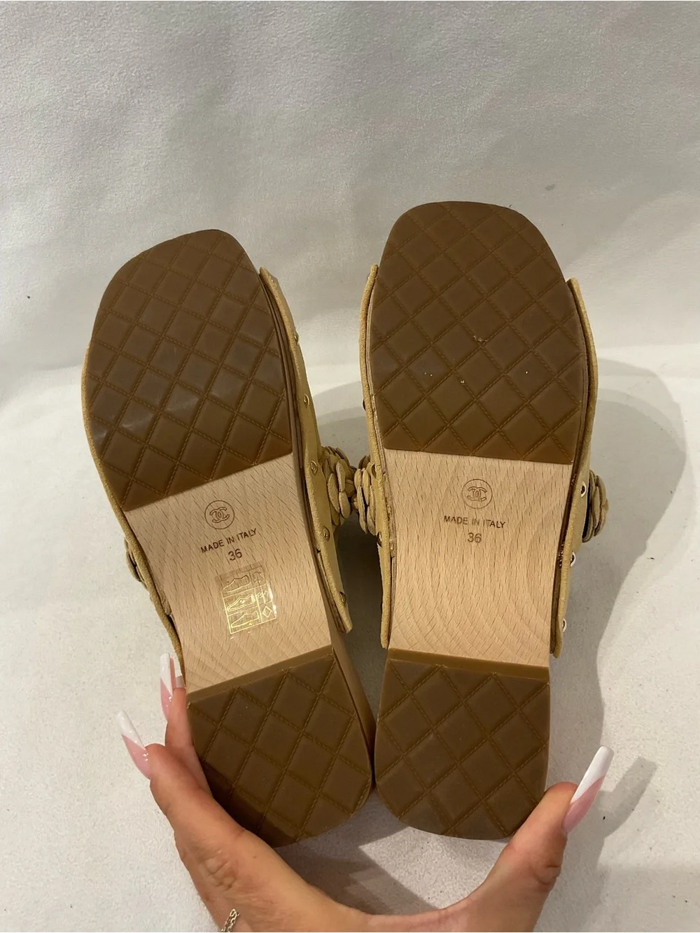 Chanel Clogs